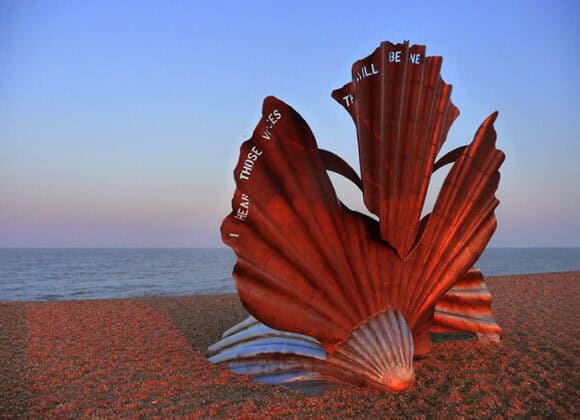 Maggi Hambling’s Scallop Maggi Hambling's Scallop